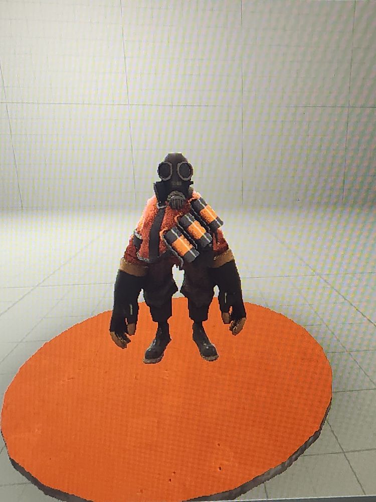 Sheunken Pyro from TF2, AKA "Pyo"