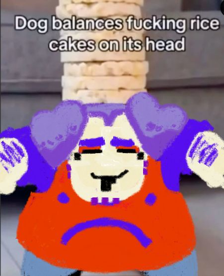 Ramb from chapter 3 deltarune balances 8 to 9 rice cakes