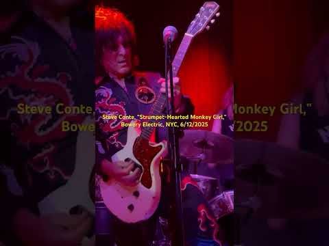 Steve Conte, “Strumpet-Hearted Monkey Girl,” Bowery Electric, NYC, 6/12/25 #steveconte #livemusic