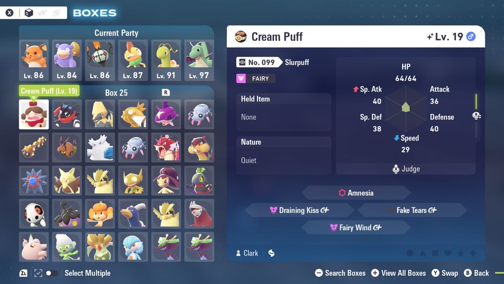 Picture of a box full of shinies I've found so far