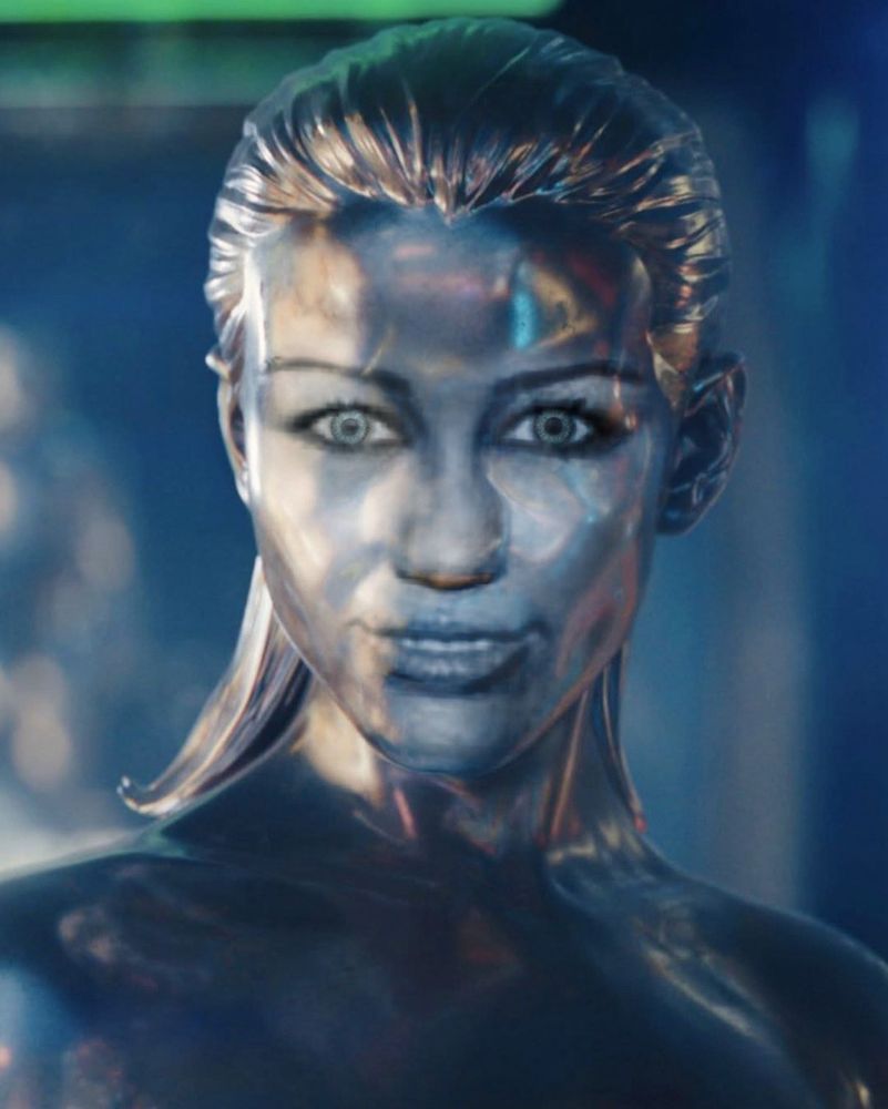 Edited meme of Shalla-Bal's face, from the recent Fantastic Four movie, replaced with the infamous Miley Cyrus face in a press picture.