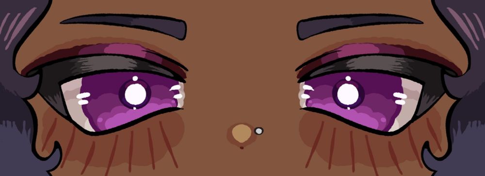 Eye banner by @shyhorrors