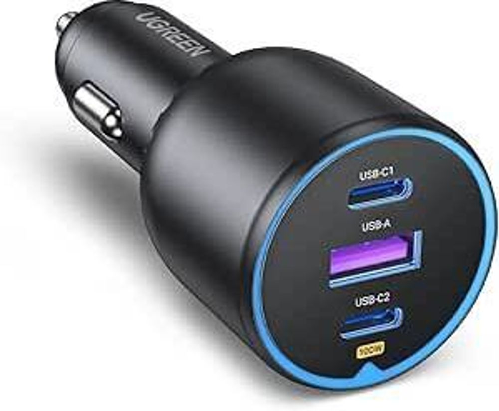 UGREEN 130W USB C Car Charger 3 Port 2C1A PD3.0/QC4.0/PPS $29.87 + Delivery ($0 with Prime/ $59 Spend) @ UGREEN via Amazon AU