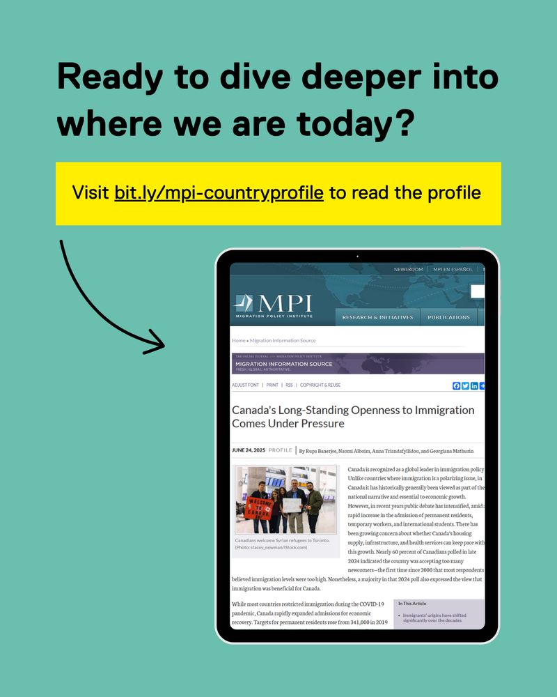 Ready to dive deeper into where we are today?

Visit bit.ly/mpi-countryprofile to read the profile

Arrow pointing to tablet mockup with original article open on the web. 