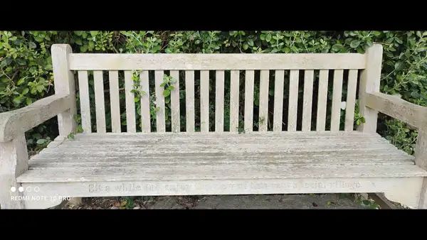 This Bench Has Been Given To Coverack By Isobel S