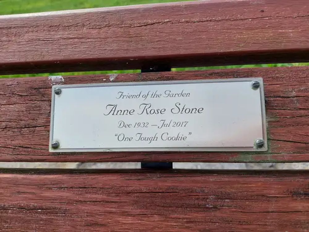 Friend Of The Garden Anne Rose Stone Dec 1932–Jul