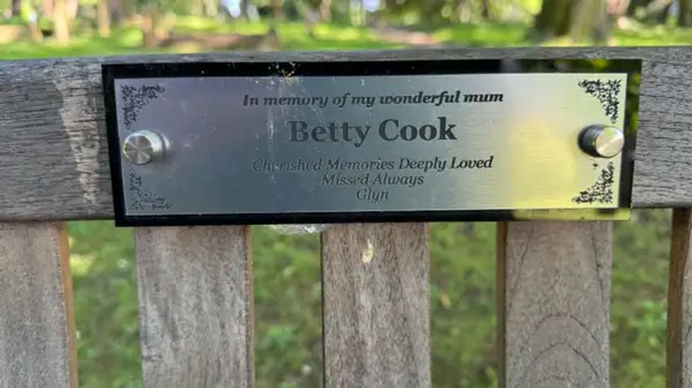 In Memory Of My Wonderful Mum Betty Cook Cherishe