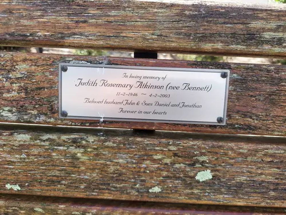 In Loving Memory Of Judith Rosemary Atkinson (Nee