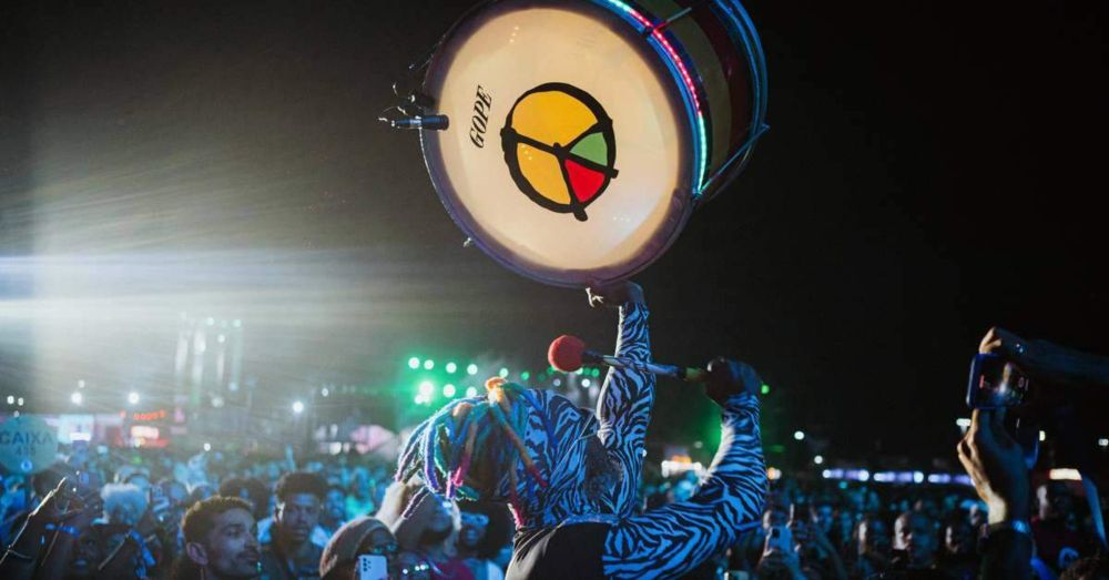 EXCLUSIVO: Símbolo da Cultura Afro-brasileira, Olodum se apresenta no Afropunk Experience