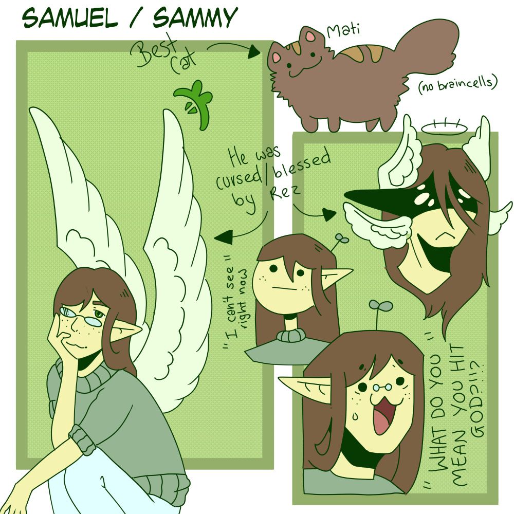 "Sammy is old, like really old. Older than me!" - Li