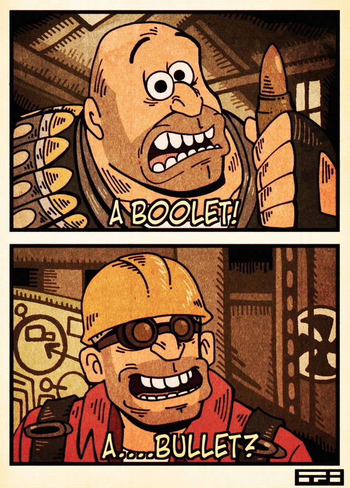 TF2 Wallace & Gromit Comic