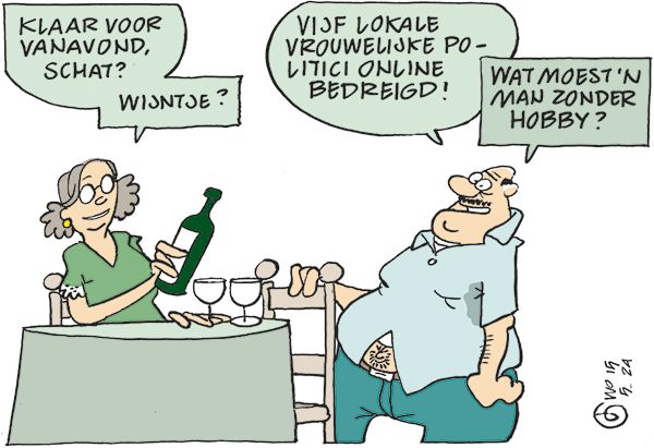 Hobby - #lokalepolitiek, #onlinebedreigingen, #gerritdejager