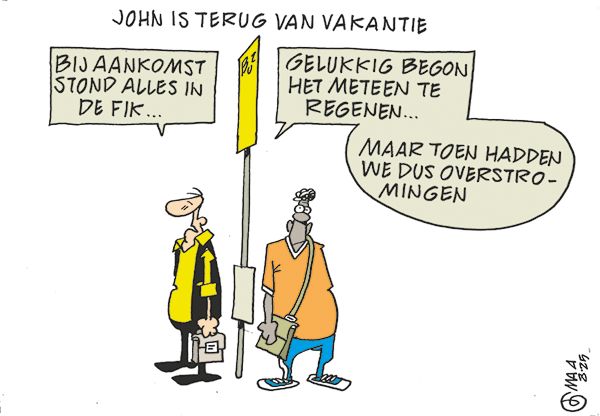 Genieten - #klimaatrampen, #zomervakantie, #gerritdejager