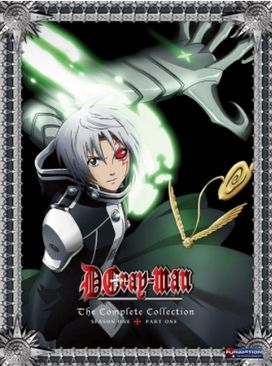 Allen Walker from D. Gray Man. He has white hair, a fucked up eye, and one cool monster arm. The best character design 