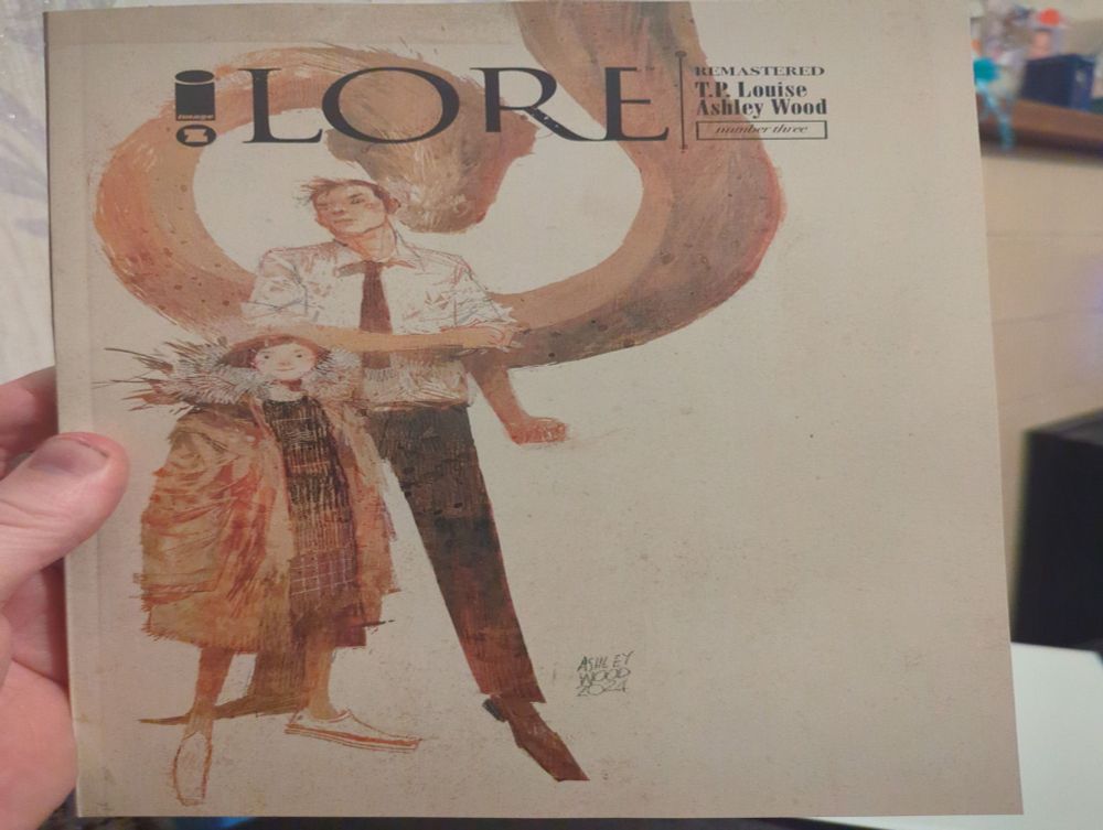 Front cover of "Lore Remastered" comic