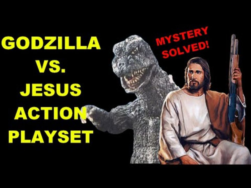 The Godzilla vs. Jesus Action Playset Mystery is Finally Solved