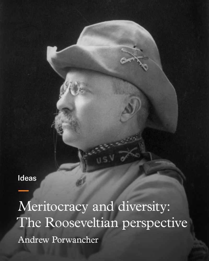 How do meritocracy and diversity shape who leads in America—and what happens when those values collide? In his latest essay, Andrew Porwancher explores the enduring tension between rewarding individual talent and ensuring our leaders reflect the nation’s diversity. Through the lens of Theodore Roosevelt’s career, Porwancher reveals how this debate is as old as it is urgent, and why it remains at the heart of our national conversation today.

