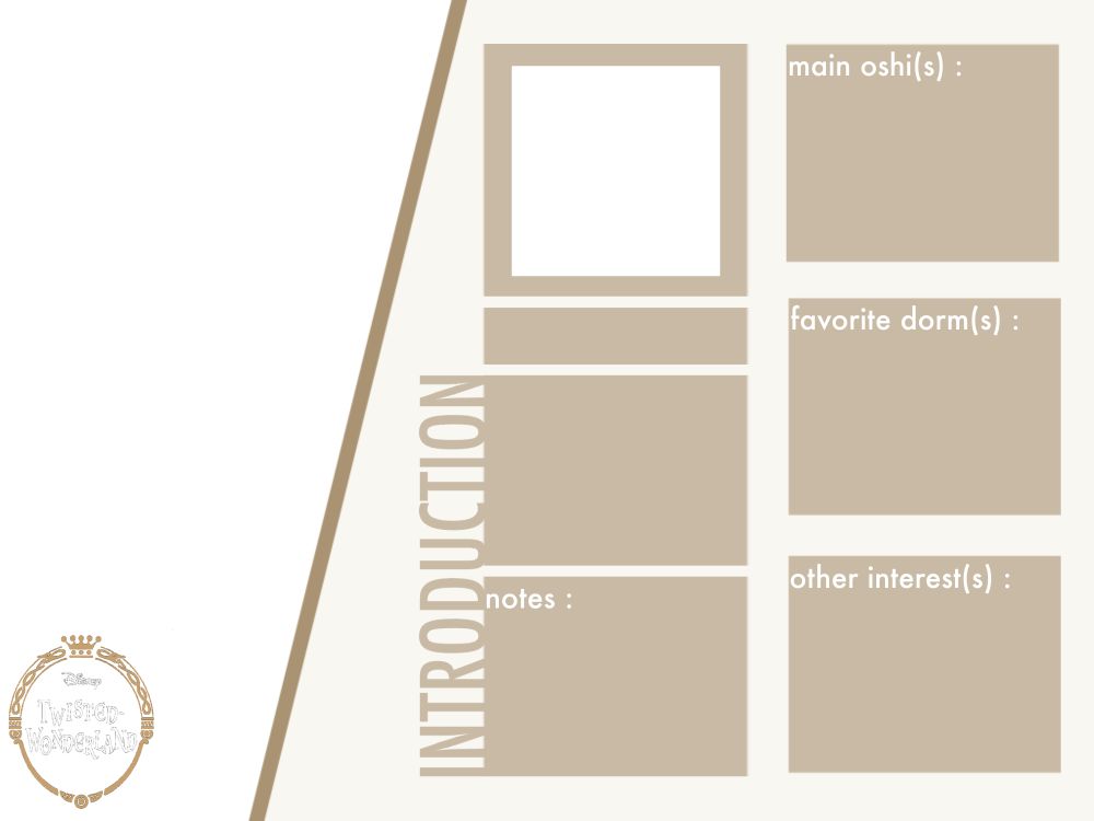 The #twstintro template for you to pin to your profile 