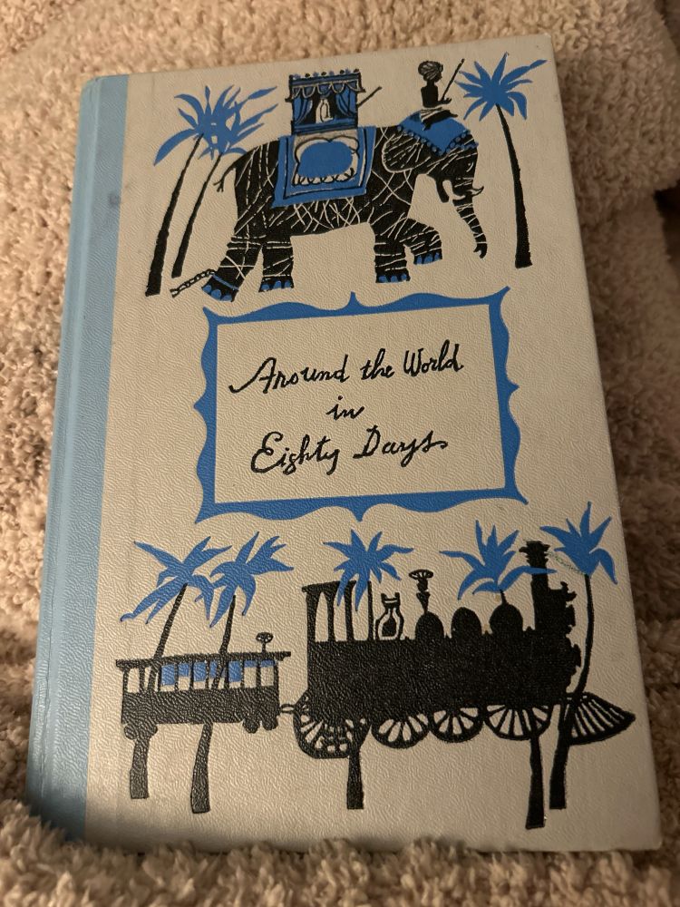 Blue/gray book cover 