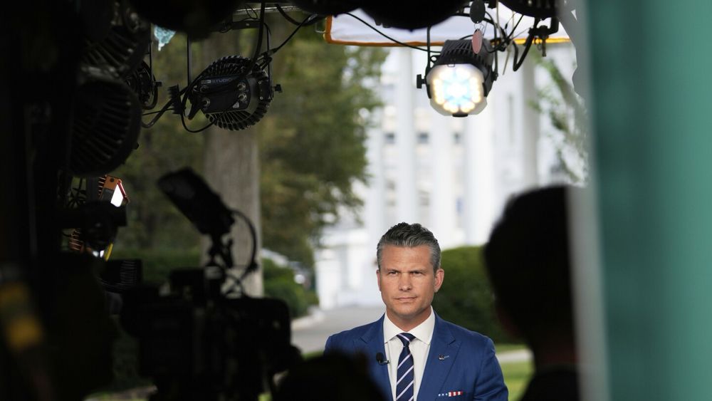 The man who oversees the nation’s military has reposted a video on X, formerly Twitter, about a Christian nationalist church that included various pastors saying women should no longer be allowed to v...