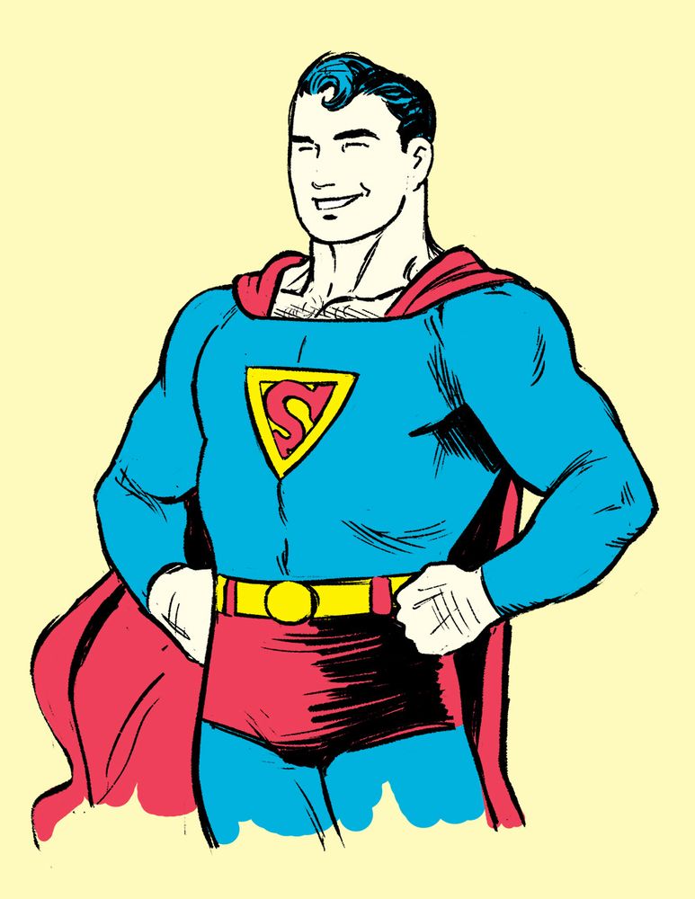 The Golden Age Superman by Kris Anka.