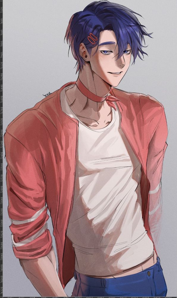 Mita's genderbender from the game Miside.