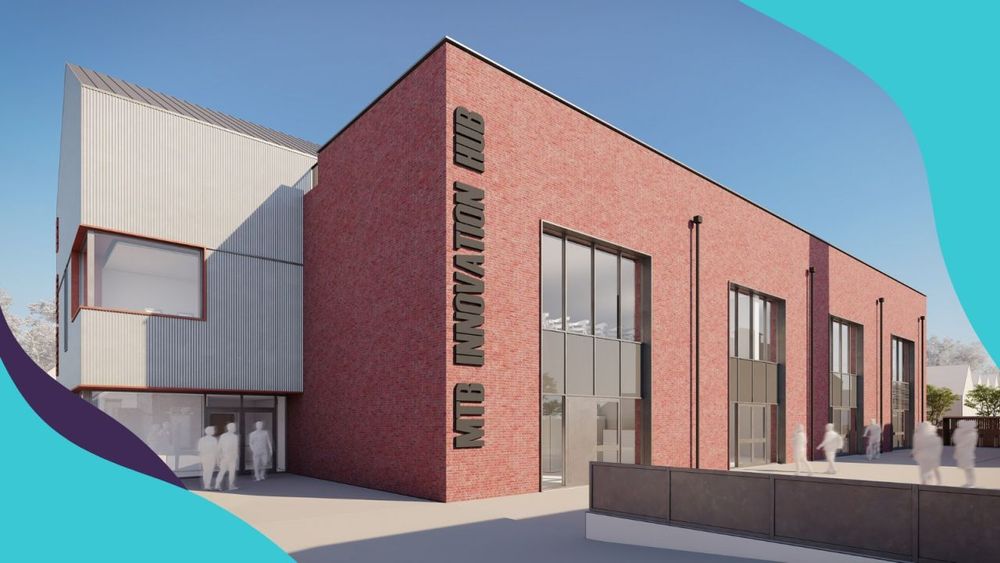 Computer generated image of new Mountain Bike Innovation Centre
