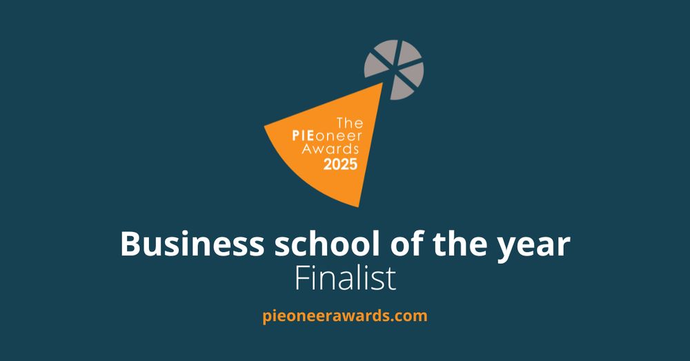 Business School of the Year Finalist. 

The PIEoneer Awards 2025.