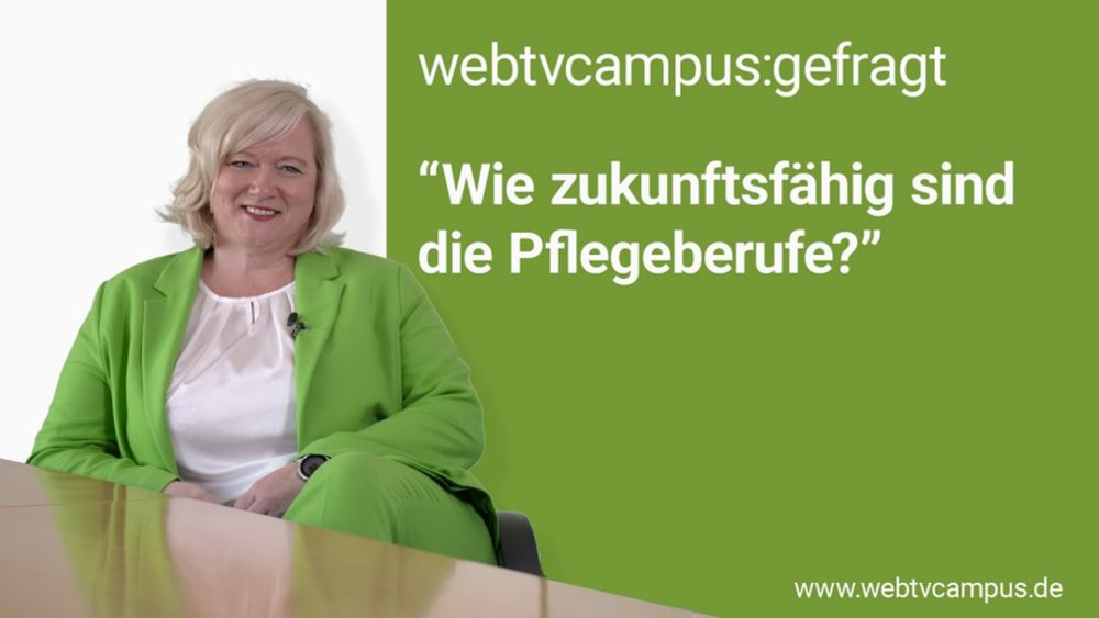 webtvcampus: gefragt - Sabine Brase zum Tag der Pflegenden