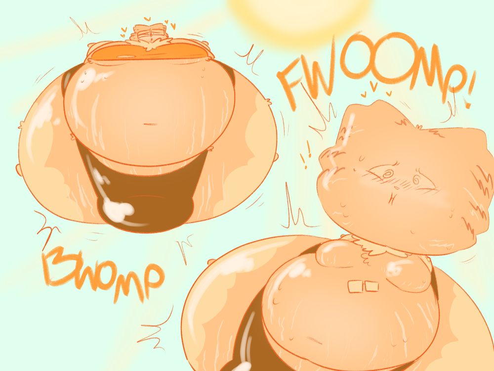 tf, inflation, marshmallow, monobutt, head inflation, stretch marks