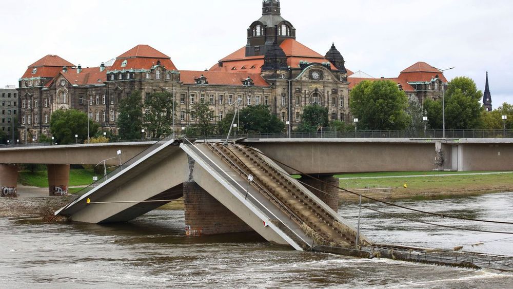 Carolabrücke in Dresden: Korrosion ist wesentliche Ursache für Einsturz