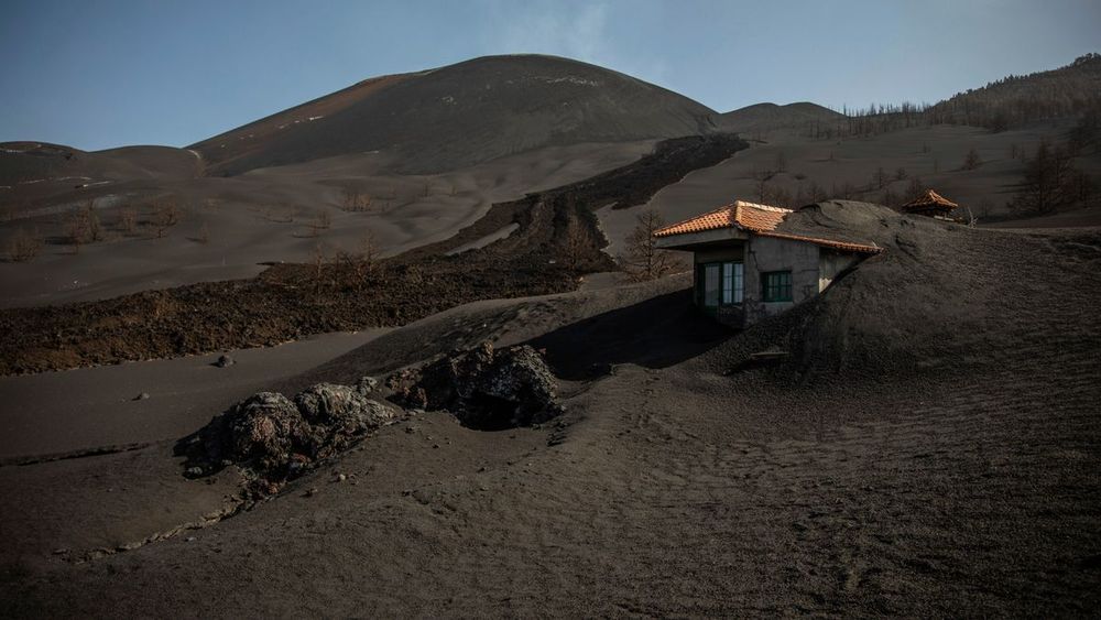 La Palma: Amanda Melián deckt berühmtes Vulkan-Haus ab