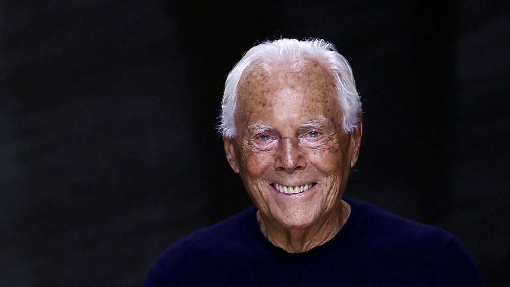 Modekonzern: Giorgio Armani denkt mit 90 Jahren ans Aufhören in zwei bis drei Jahren