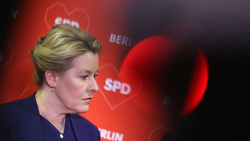 Berlin: Franziska Giffey verzichtet auf erneute Kandidatur für SPD-Vorsitz in Berlin