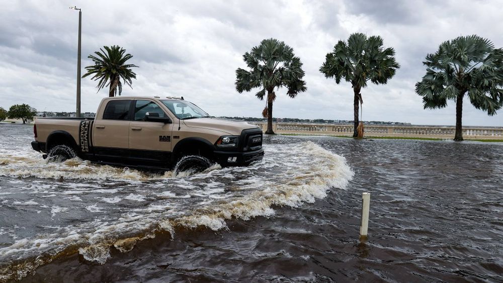 Florida: Hurrikan »Helene« trifft auf Land - Wetterdienst warnt vor »albtraumhaftem Szenario«