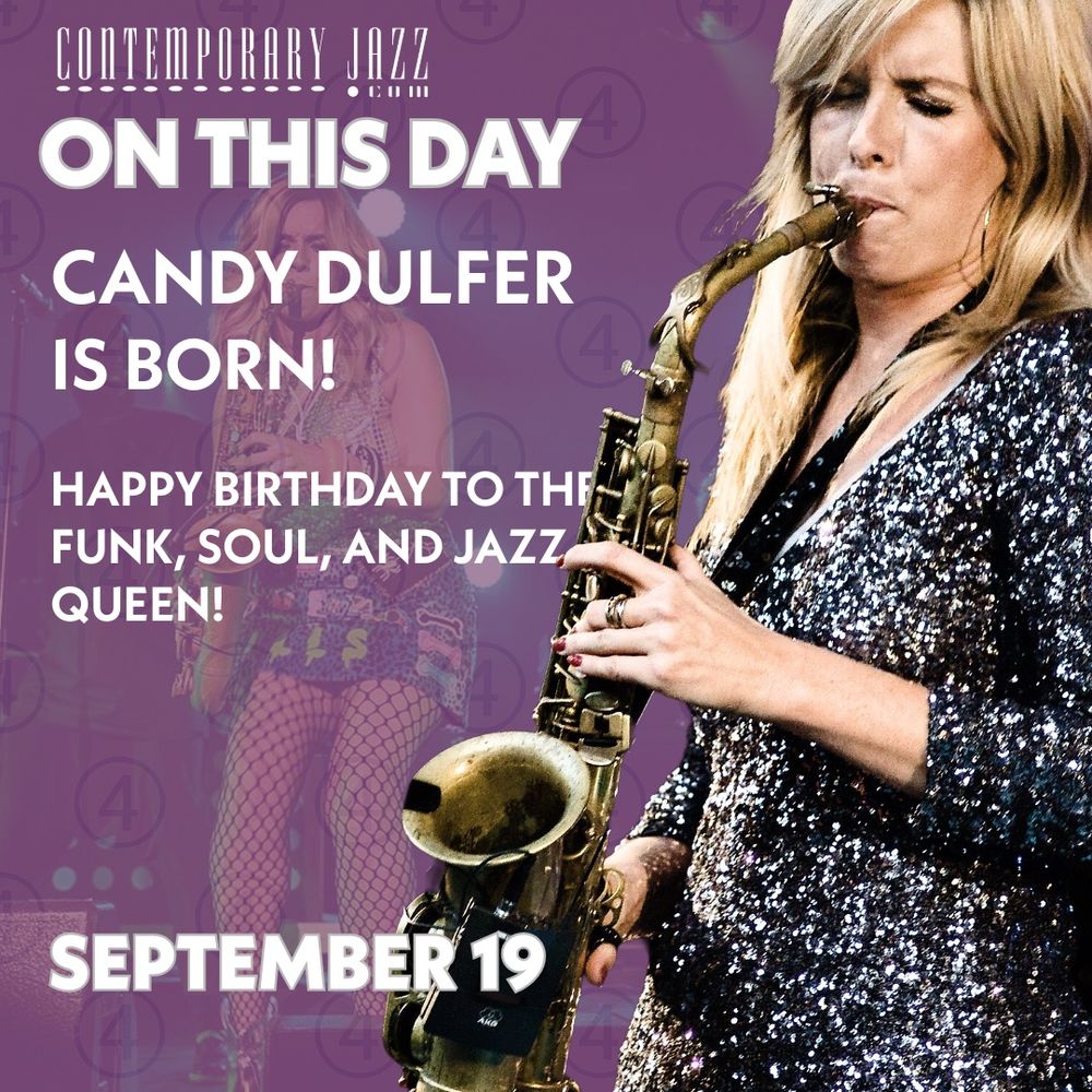 Candy Dulfer was born today, September 19