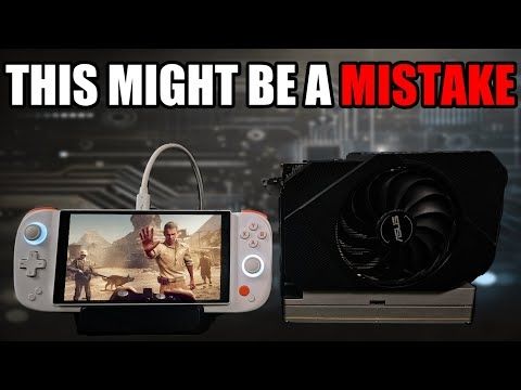 AYA Neo Slide + RTX 3060: Portable Power or Pointless Setup?