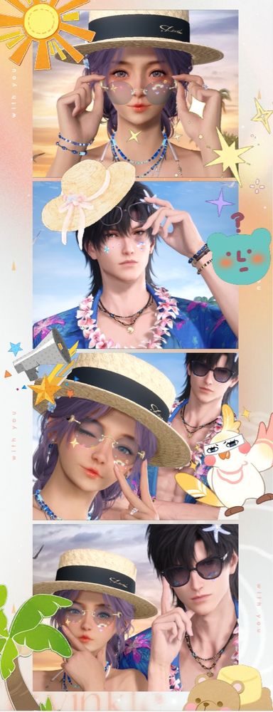 ZayneMC snapshot with the new outfits