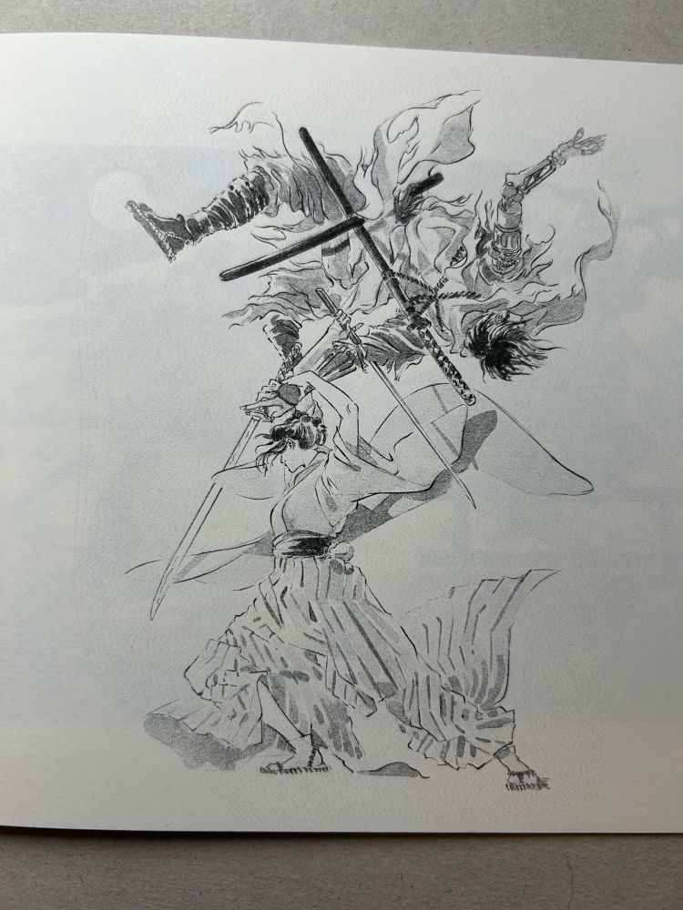 Sekiro artbook/zine by Emma Rios