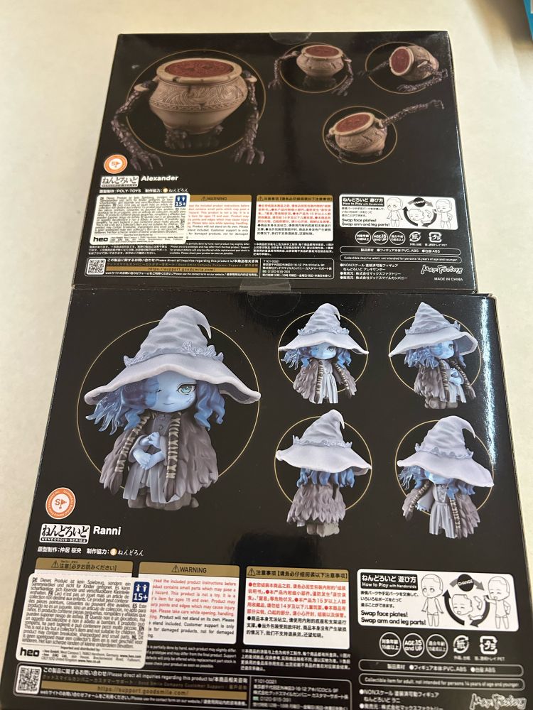 Ranni & Alexander figure ( nendroid ) Max Factory, goodsmile / fromsoft Elden Ring