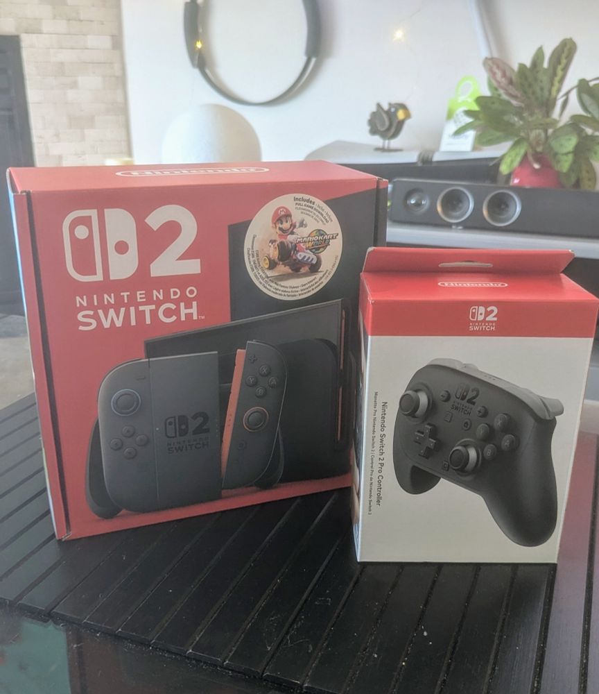 Switch 2 and a pro controller