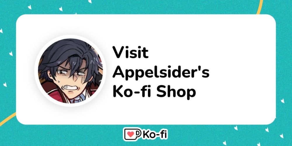 Visit Appelsider's Ko-fi Shop!