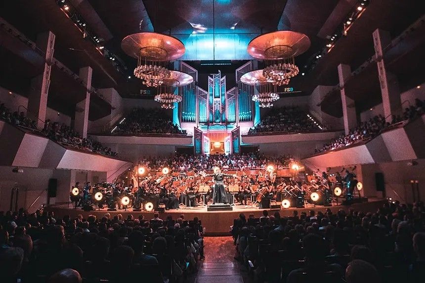 Concierto con orquesta.