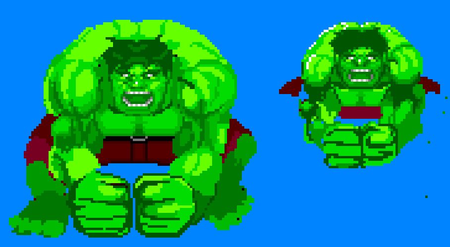 Just felt like drawing a quick pixel Hulk, no reason in particular for this series 👀