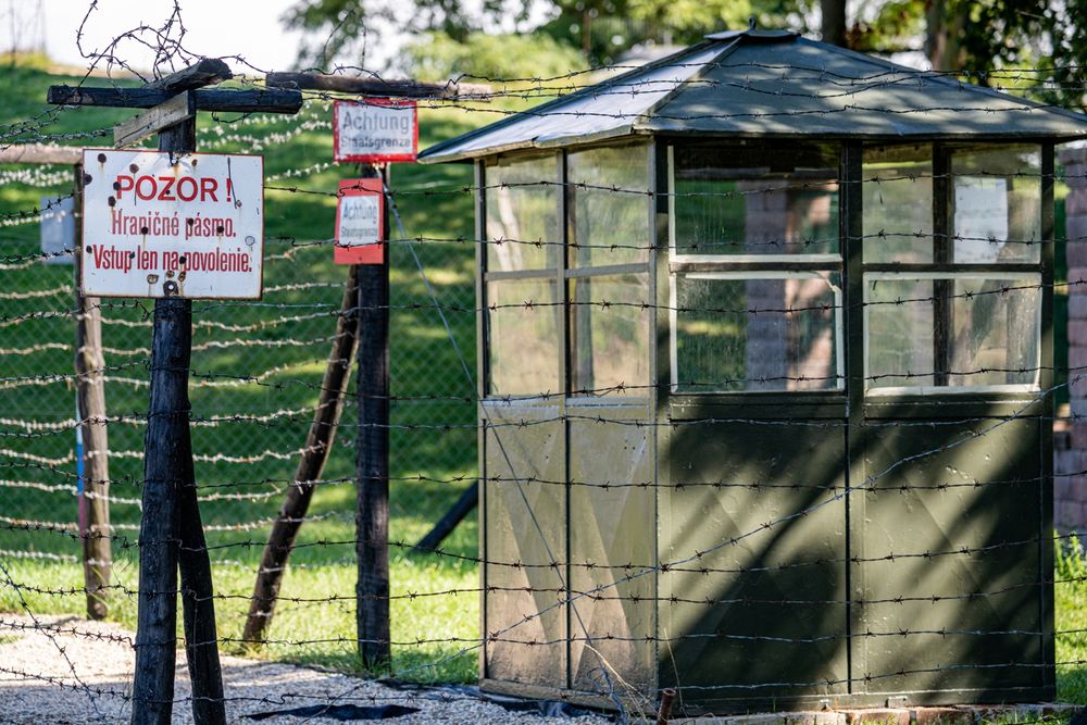 Remnants of the Iron Curtain Bratislava (Slovakia).