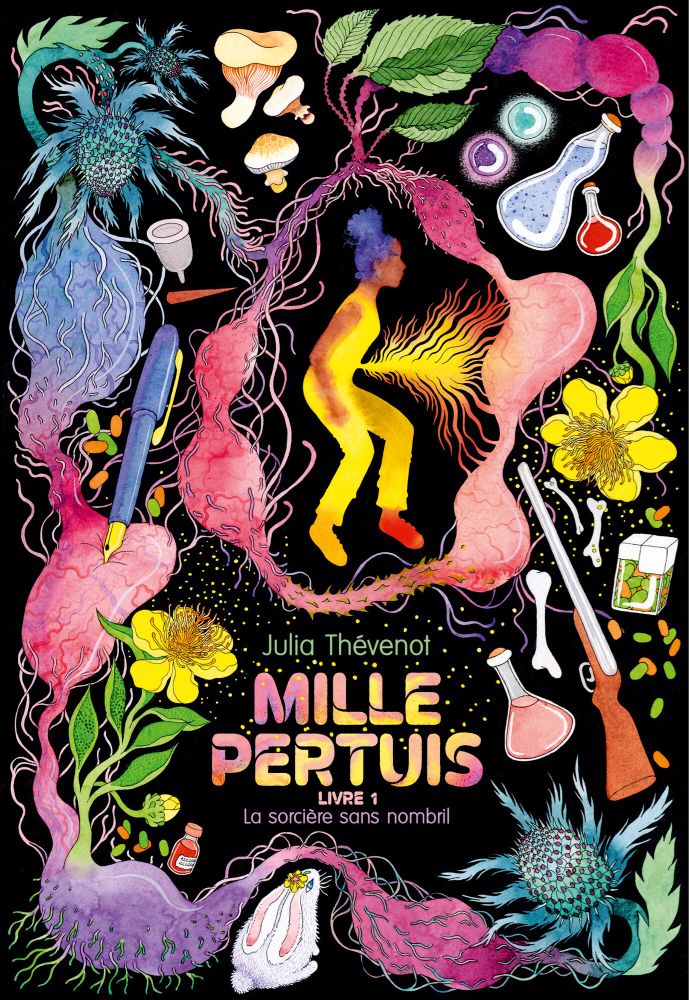Couverture du roman Mille Pertuis de Julia Thévenot.