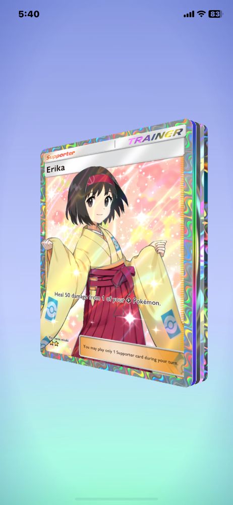 Splayed Pokémon TCG Pocket God Pack 