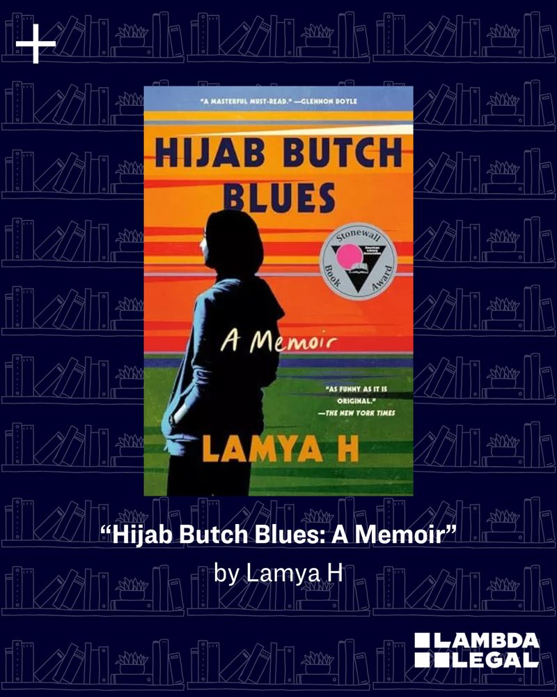 A book cover of "Hijab Butch Blues" by Lamya H 