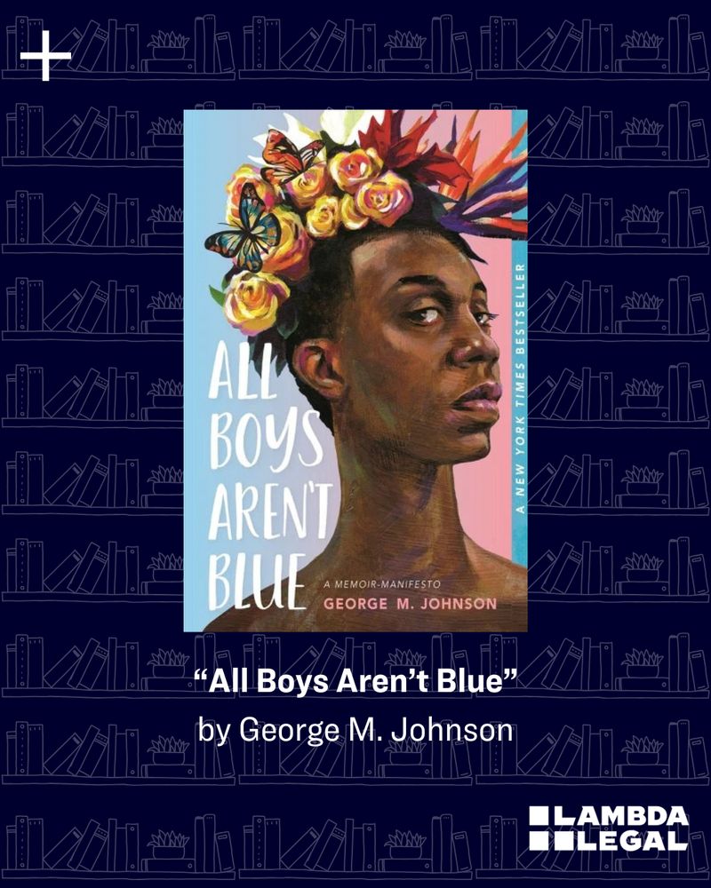 A book cover of "All Boys Aren't Blue" by George M. Johnson