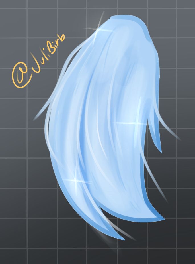 I practiced a tutorial I saw on my IG feed! I am very happy with the results! It was meant to give a tutorial on how to shade hair and such. I thought it was very fun to mess around with the color! I did this on Procreate >:) 